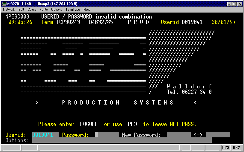 logiciel GPAO SAP R/2