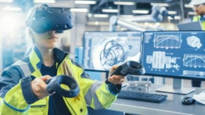 technologies de réalité assistée (AR) et réalité virtuelle (VR)
