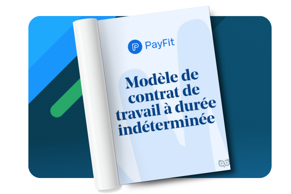 Payfit - Modèle de contrat de travail à durée indeterminée